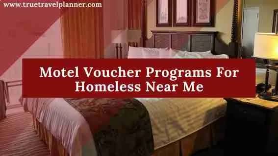 Emergency Motel Vouchers Program For Homeless Near Me