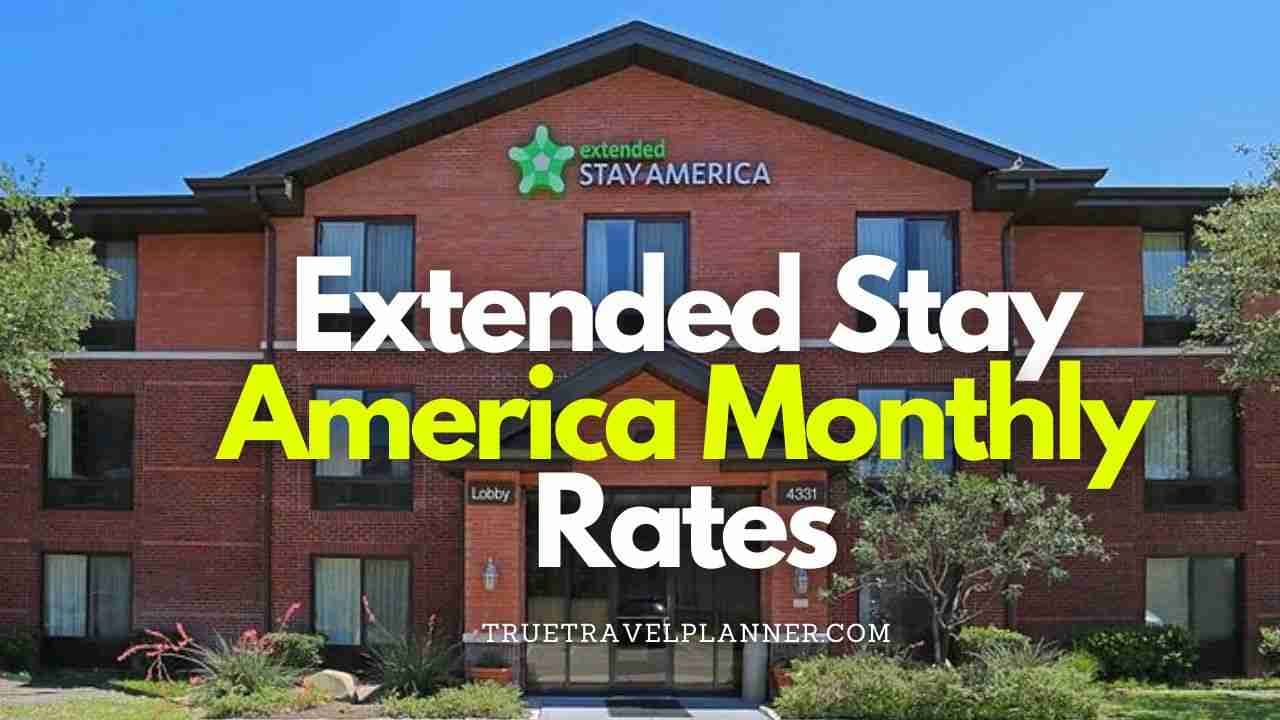 Extended Stay America Monthly Rates 